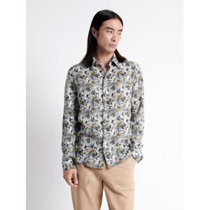 Devred - Chemise végétale 100% lin vert lichen XL - Publicité Devred - Chemise végétale 100% lin vert lichen XL - Publicité
