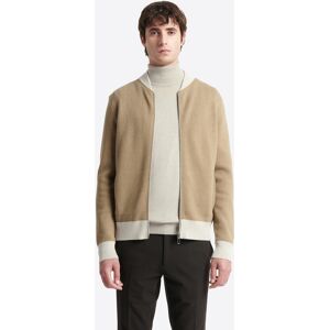 Devred - Gilet col teddy en Coton & Cachemire bicolore new camel XXL - Publicité Devred - Gilet col teddy en Coton & Cachemire bicolore new camel XXL - Publicité