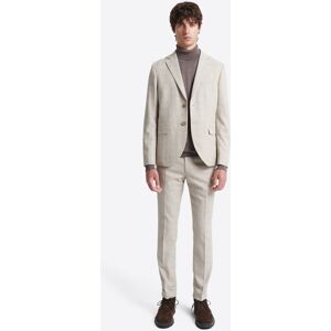 Devred - Pantalon de costume taille élastique beige gris 38 - Publicité Devred - Pantalon de costume taille élastique beige gris 38 - Publicité