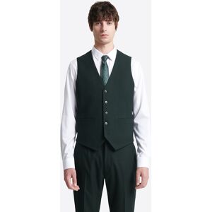 Devred - Gilet de costume uni vert profond L - Publicité Devred - Gilet de costume uni vert profond L - Publicité