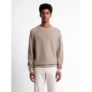 Devred - Pull col rond 100% Coton noisette XL - Publicité Devred - Pull col rond 100% Coton noisette XL - Publicité