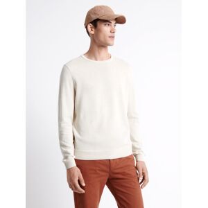 Devred - Pull col rond en 100% Coton bio beige XXL - Publicité Devred - Pull col rond en 100% Coton bio beige XXL - Publicité