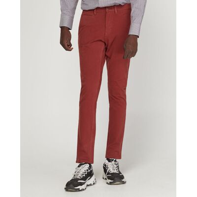Quiksilver - Pantalon chino Slim Krandi bordeaux 31 - Publicité Quiksilver - Pantalon chino Slim Krandi bordeaux 31 - Publicité