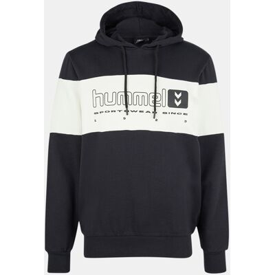 Hummel - Sweat en Coton Musa bleu marine/écru M - Publicité Hummel - Sweat en Coton Musa bleu marine/écru M - Publicité