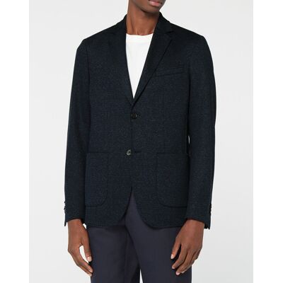 Galeries Lafayette - Blazer en Laine & Lin mélangés Stretch Laveste bleu marine 48 - Publicité Galeries Lafayette - Blazer en Laine & Lin mélangés Stretch Laveste bleu marine 48 - Publicité
