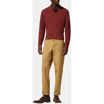 Galeries Lafayette - Pantalon Chino décontracté Kurip Ripstop à carreaux beige foncé T.34/L34 - Publicité Galeries Lafayette - Pantalon Chino décontracté Kurip Ripstop à carreaux beige foncé T.34/L34 - Publicité