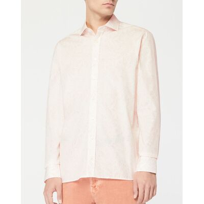 Hackett London - Chemise Slim Fit imprimée rose clair S - Publicité Hackett London - Chemise Slim Fit imprimée rose clair S - Publicité