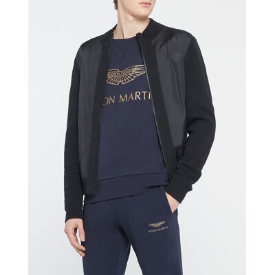 Hackett London - Gilet Bimatière zippé noir S - Publicité Hackett London - Gilet Bimatière zippé noir S - Publicité