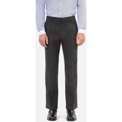The Kooples - Pantalon de costume en coton et laine gris 48 - Publicité The Kooples - Pantalon de costume en coton et laine gris 48 - Publicité