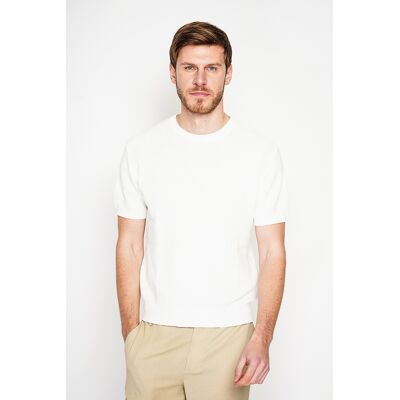 Secret du Lin - Pull-over en coton Gérvasius blanc L - Publicité Secret du Lin - Pull-over en coton Gérvasius blanc L - Publicité
