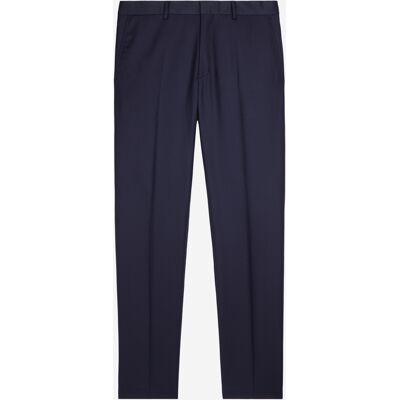 The Kooples - Pantalon de costume détails satines navy 50 - Publicité The Kooples - Pantalon de costume détails satines navy 50 - Publicité