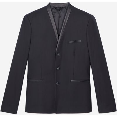 The Kooples - Veste de costume sans col black 48 - Publicité The Kooples - Veste de costume sans col black 48 - Publicité