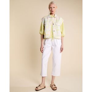 Bellerose - Jean 100% Coton Bio Pram blanc 27 - Publicité Bellerose - Jean 100% Coton Bio Pram blanc 27 - Publicité