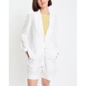 Marc O'Polo - Blazer 100% Lin 1 bouton blanc 36 - Publicité Marc O'Polo - Blazer 100% Lin 1 bouton blanc 36 - Publicité