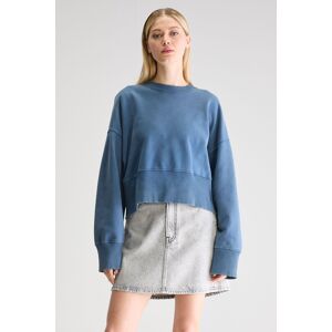 Bellerose - Sweat Slenni blue Jeans T.L/XL - Publicité Bellerose - Sweat Slenni blue Jeans T.L/XL - Publicité