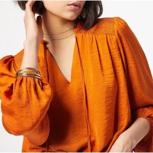 Etam - Blouse Athia orange S - Publicité Etam - Blouse Athia orange S - Publicité