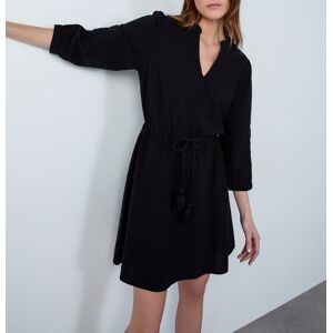 Etam - Robe Prospere brodée noire XS - Publicité Etam - Robe Prospere brodée noire XS - Publicité