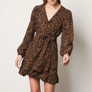 Etam - Robe Amikaelo imprimé taupe S - Publicité Etam - Robe Amikaelo imprimé taupe S - Publicité