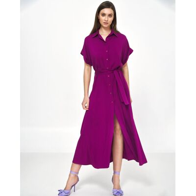 Nife - Robe Lea violette T.36/38 - Publicité Nife - Robe Lea violette T.36/38 - Publicité