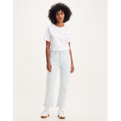 Levi's® - Jean 501 Crop taille haute bleu clair T.31/L28 - Publicité Levi's® - Jean 501 Crop taille haute bleu clair T.31/L28 - Publicité