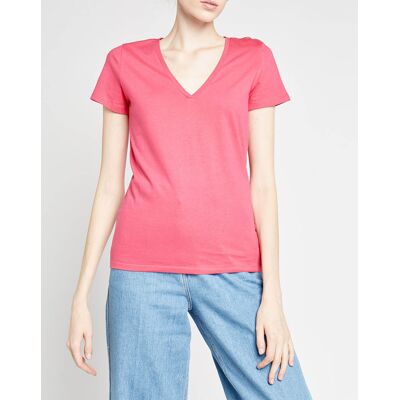 Caroll - T-Shirt Manon B fuchsia XS - Publicité Caroll - T-Shirt Manon B fuchsia XS - Publicité
