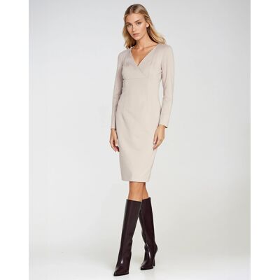 Nife - Robe Elena beige 38 - Publicité Nife - Robe Elena beige 38 - Publicité