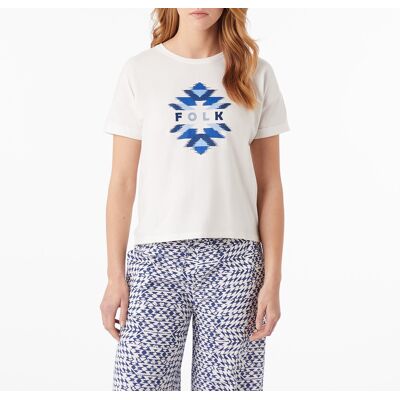 Etam - T-Shirt Suna écru S - Publicité Etam - T-Shirt Suna écru S - Publicité