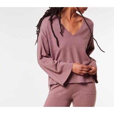 Etam - Pull Belissa taupe S - Publicité Etam - Pull Belissa taupe S - Publicité