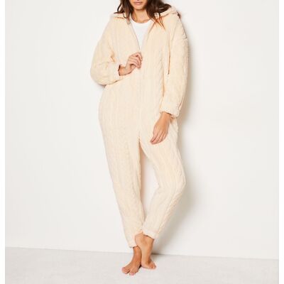 Etam - Combi-pantalon une pièce Mariam écrue XS - Publicité Etam - Combi-pantalon une pièce Mariam écrue XS - Publicité
