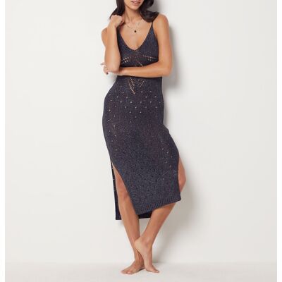 Etam - Robe longue à fines bretelles Beso b noir S - Publicité Etam - Robe longue à fines bretelles Beso b noir S - Publicité