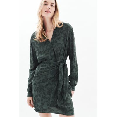 Caroll - Robe Rashley vert foncé 44 - Publicité Caroll - Robe Rashley vert foncé 44 - Publicité