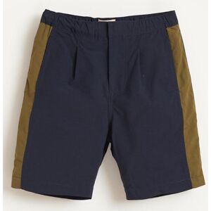 Bellerose - Short Jonn en Coton mélangé à bande marine 4 A - Publicité Bellerose - Short Jonn en Coton mélangé à bande marine 4 A - Publicité