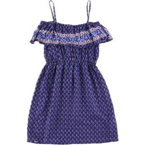 Pepe Jeans - Robe Lucia à motif épaules dénudées bleue 16 A - Publicité Pepe Jeans - Robe Lucia à motif épaules dénudées bleue 16 A - Publicité