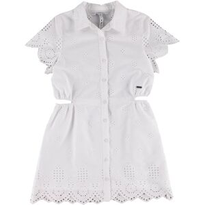 Pepe Jeans - Robe en Coton Abie à broderie blanche 16 A - Publicité Pepe Jeans - Robe en Coton Abie à broderie blanche 16 A - Publicité