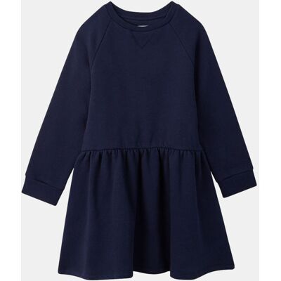 Galeries Lafayette & Kids - Robe en Coton bio molletonné Voony bleu marine 14 A - Publicité Galeries Lafayette & Kids - Robe en Coton bio molletonné Voony bleu marine 14 A - Publicité
