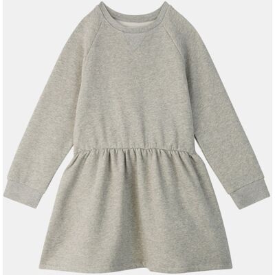 Galeries Lafayette & Kids - Robe en Coton bio molletonné Voony gris chiné 12 A - Publicité Galeries Lafayette & Kids - Robe en Coton bio molletonné Voony gris chiné 12 A - Publicité