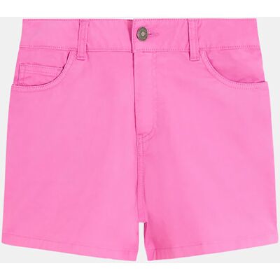 Galeries Lafayette & Kids - Short en Coton Bio Moona twill rose 12 A - Publicité Galeries Lafayette & Kids - Short en Coton Bio Moona twill rose 12 A - Publicité