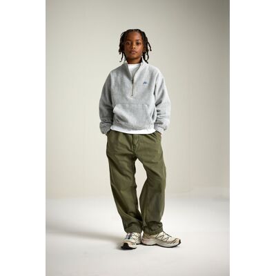 Bellerose - Sweat-shirt Fabril h. grey 10 A - Publicité Bellerose - Sweat-shirt Fabril h. grey 10 A - Publicité