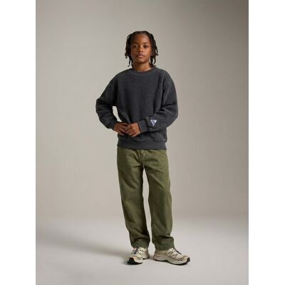 Bellerose - Sweat-shirt Mark anthracite 4 A - Publicité Bellerose - Sweat-shirt Mark anthracite 4 A - Publicité