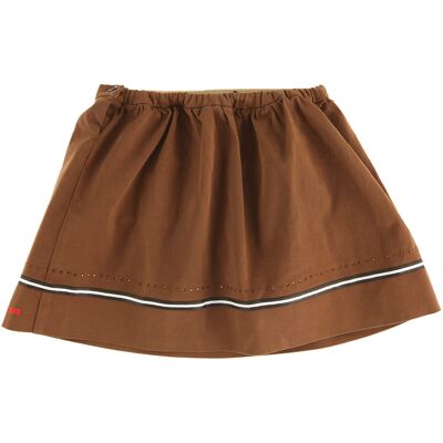 Sonia Rykiel - Jupe en Coton marron 14 A - Publicité Sonia Rykiel - Jupe en Coton marron 14 A - Publicité