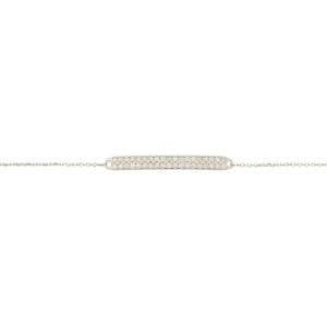 Diamond & Co - Bracelet Bunbury Diamant 0.17 ct Or blanc OS - Publicité Diamond & Co - Bracelet Bunbury Diamant 0.17 ct Or blanc OS - Publicité