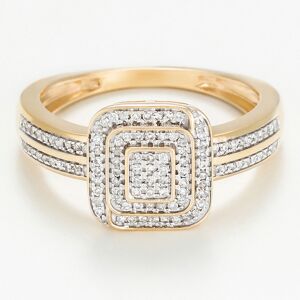 Caratelli - Bague Daphné Diamants 0.2 ct or jaune T.56 - Publicité Caratelli - Bague Daphné Diamants 0.2 ct or jaune T.56 - Publicité