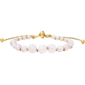 Hollywood Boulevard - Bracelet en plaqué Or jaune & Quartz rose OS - Publicité Hollywood Boulevard - Bracelet en plaqué Or jaune & Quartz rose OS - Publicité