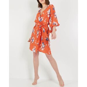 Laurence Tavernier - Kimono Mona imprimé orange XS - Publicité Laurence Tavernier - Kimono Mona imprimé orange XS - Publicité