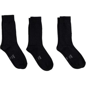 Dim - 3 Paires de chaussettes anthracite T.43/46 - Publicité Dim - 3 Paires de chaussettes anthracite T.43/46 - Publicité