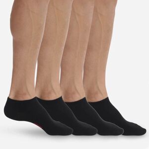 Dim - 4 Paires de chaussettes Coton noires T.43/46 - Publicité Dim - 4 Paires de chaussettes Coton noires T.43/46 - Publicité
