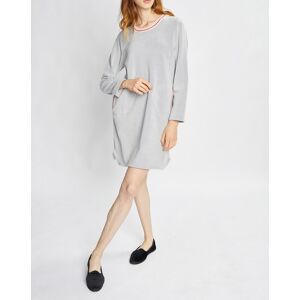 Le Chat - Chemise de nuit Teddy gris chiné 38 - Publicité Le Chat - Chemise de nuit Teddy gris chiné 38 - Publicité