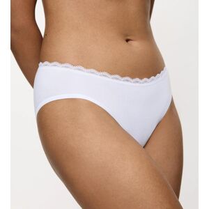 Triumph - Lot de 2 slips échancré Feel Of Cotton Tai 2P blancs 40 - Publicité Triumph - Lot de 2 slips échancré Feel Of Cotton Tai 2P blancs 40 - Publicité