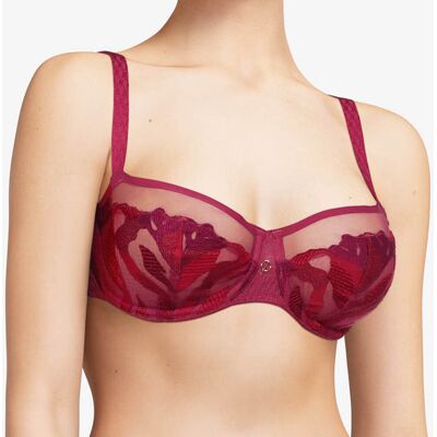 Chantelle - Soutien-gorge corbeille soft Montaigne rose 85 C - Publicité Chantelle - Soutien-gorge corbeille soft Montaigne rose 85 C - Publicité