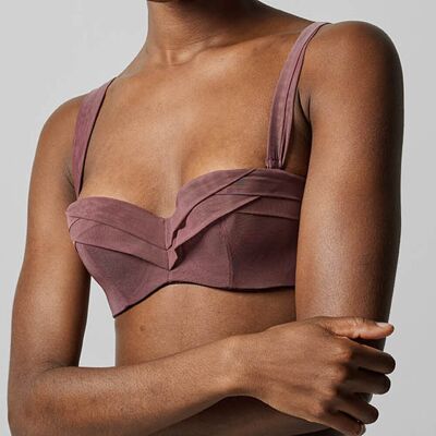 Chantal Thomass - Soutien-gorge Encens violet 90 A - Publicité Chantal Thomass - Soutien-gorge Encens violet 90 A - Publicité